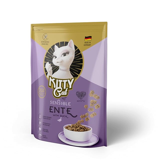 Kitty Cat - Alimento seco - 800 g - Pato Sensible