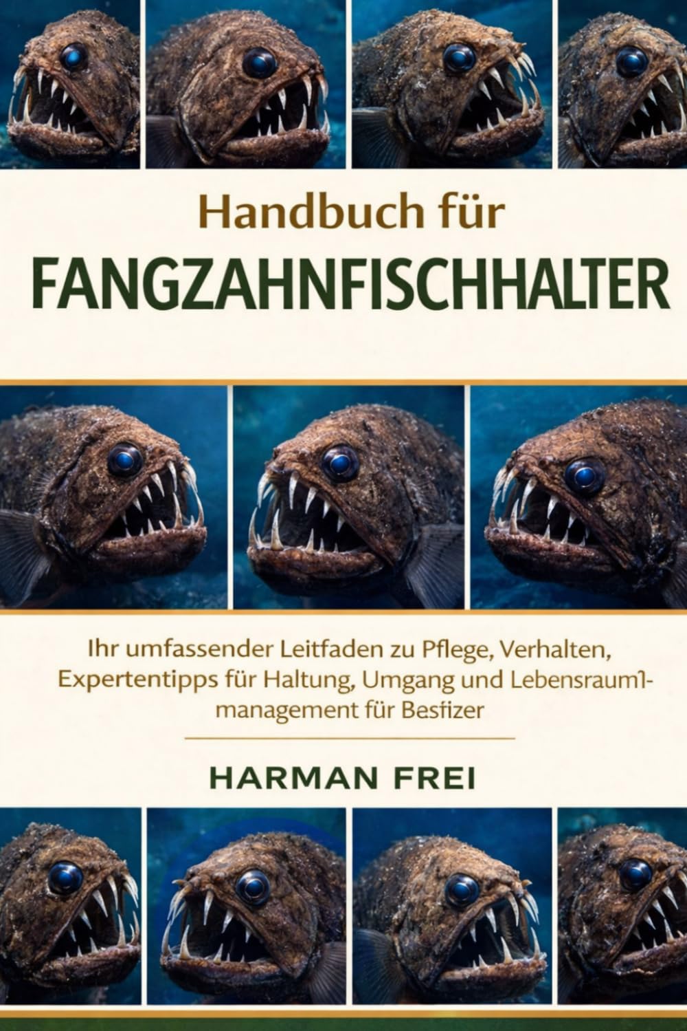 Handbuch für Fangzahnfischhalter: Ihr umfassender Leitfaden zu Pflege, Verhalten, Expertentipps für Haltung, Umgang und Lebensraummanagement für Besitzer