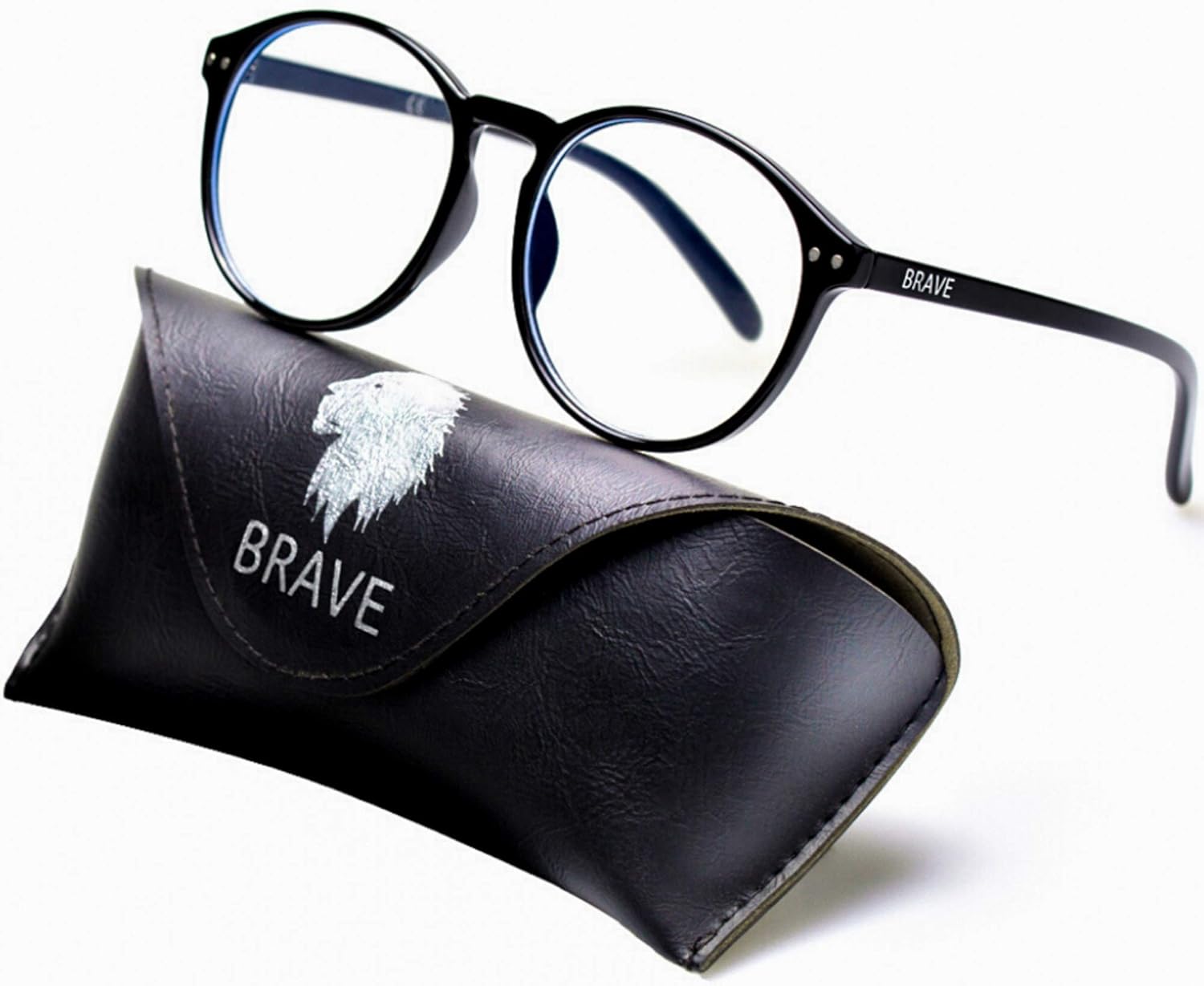 occhiali per computer con tinte ambrate