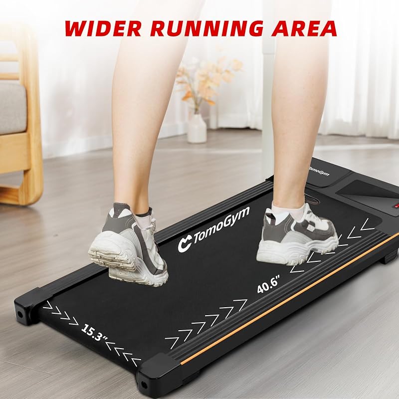 Walking Pad, 2-in-1 Treadmill for Home & Office, Portable Under Desk Treadmill Walking Jogging Machine with Remote Control image 5