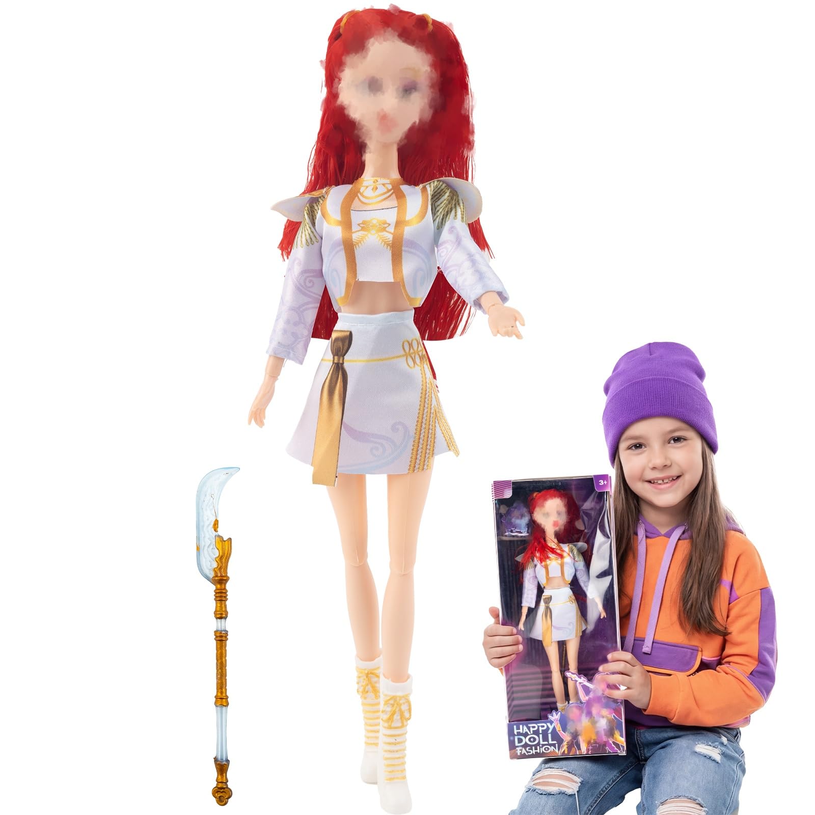 Kids Toys Hunter Figures, Cute Dolls & figurine with Movie Pop Singer Idol Collectible Models Set Anime Action Figures Fan Merch for Display Desk Decor Carnival Christmas Birthday Gifts