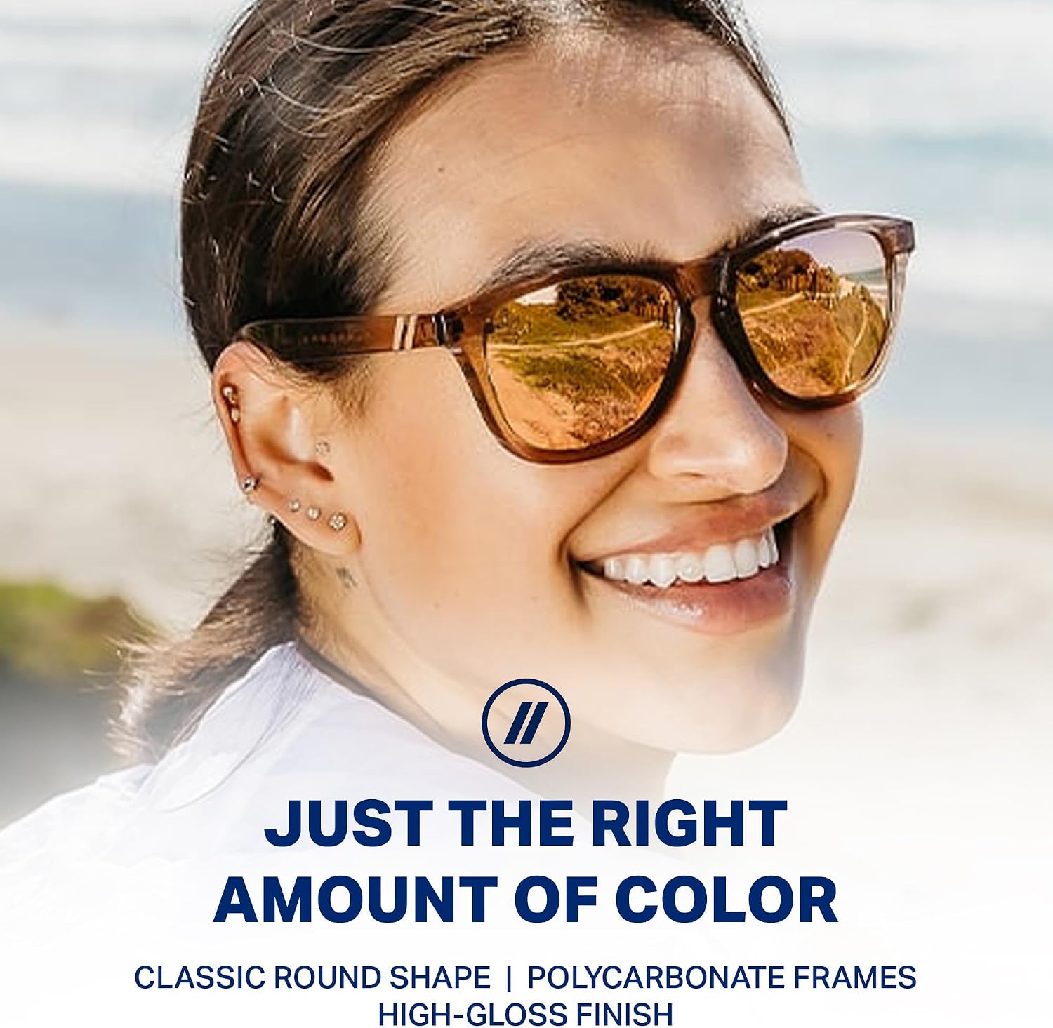 Blenders Eyewear L Series – Polarized Sunglasses – Classic Simple Frames – 100% UV Protection – For Men & Women