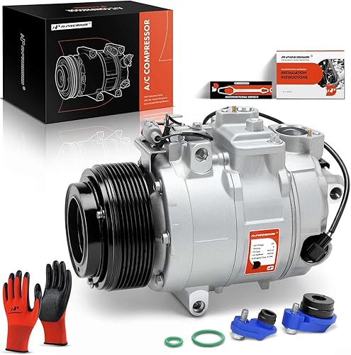 A-Premium Compresor de aire acondicionado con embrague compatible con BMW Serie 3 335i X5 435i 535i 640i 740i GT xDrive Gran Coupe X6 M2 M235i M3 M4