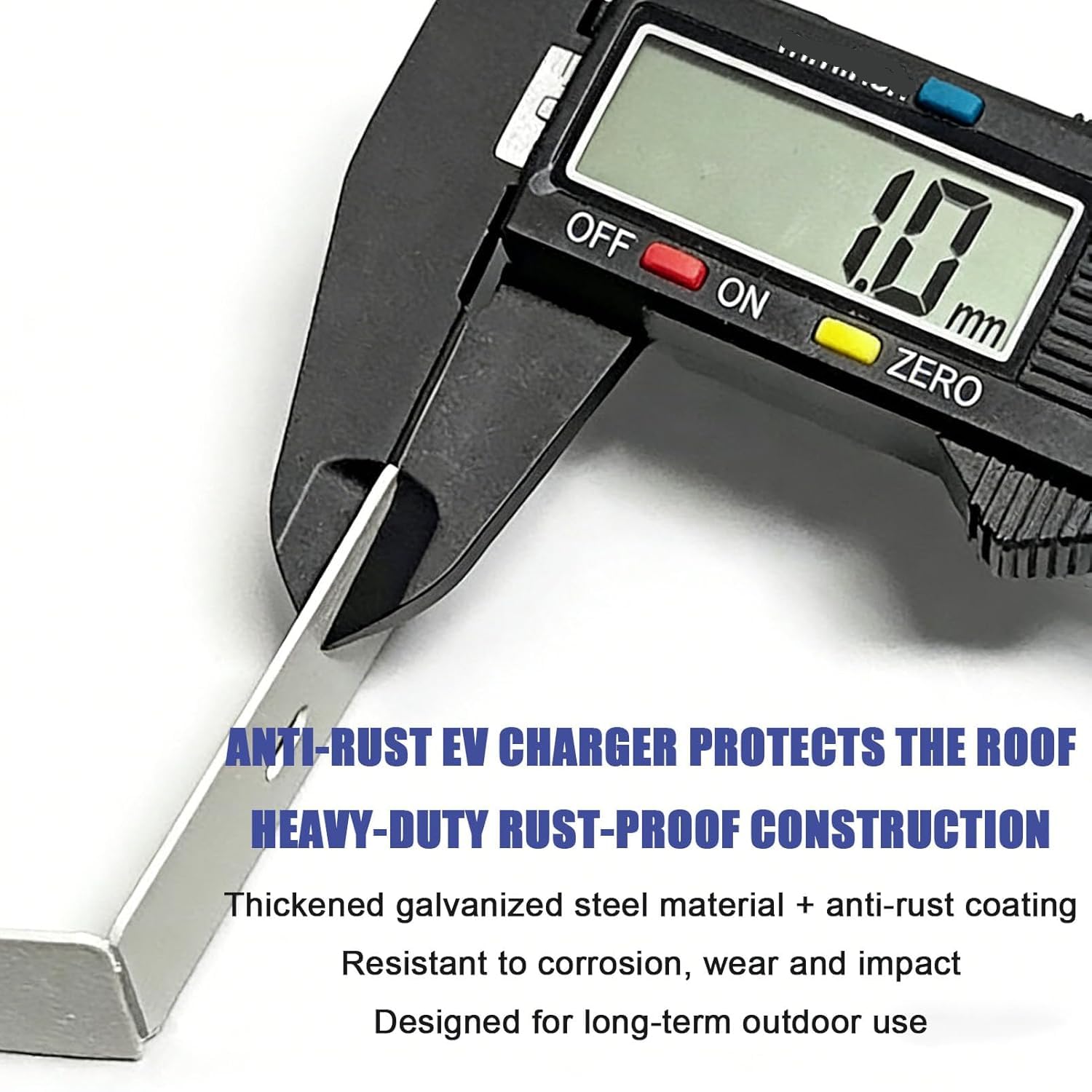 Heavy Duty EV Charger Cover, wodoodporna obudowa ze stali ocynkowanej z drzwiami akrylowymi, odporne na rdzę zewnętrzne osłony przed osłoną Wallbox z deszczu UV do wyjścia kamery bezpieczeństwa