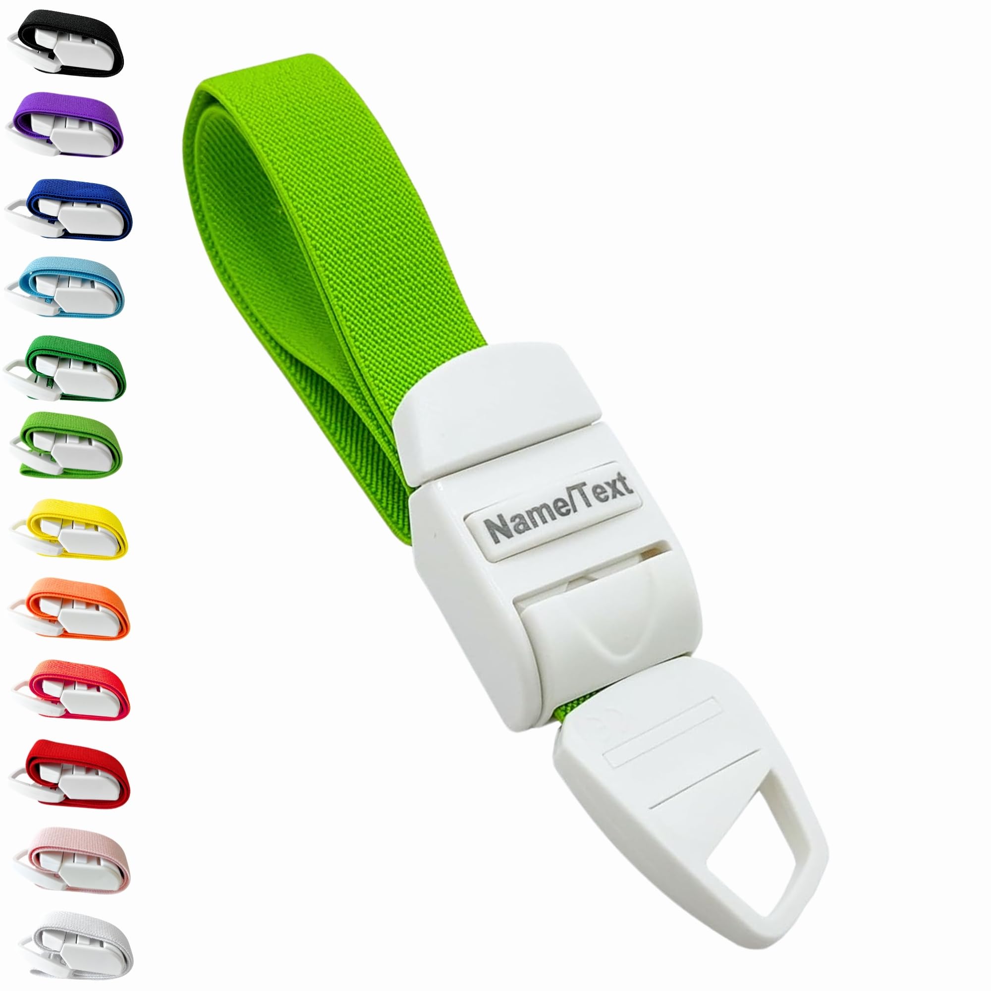 Personalized Quick and Slow Release Medical Tourniquet Light Green