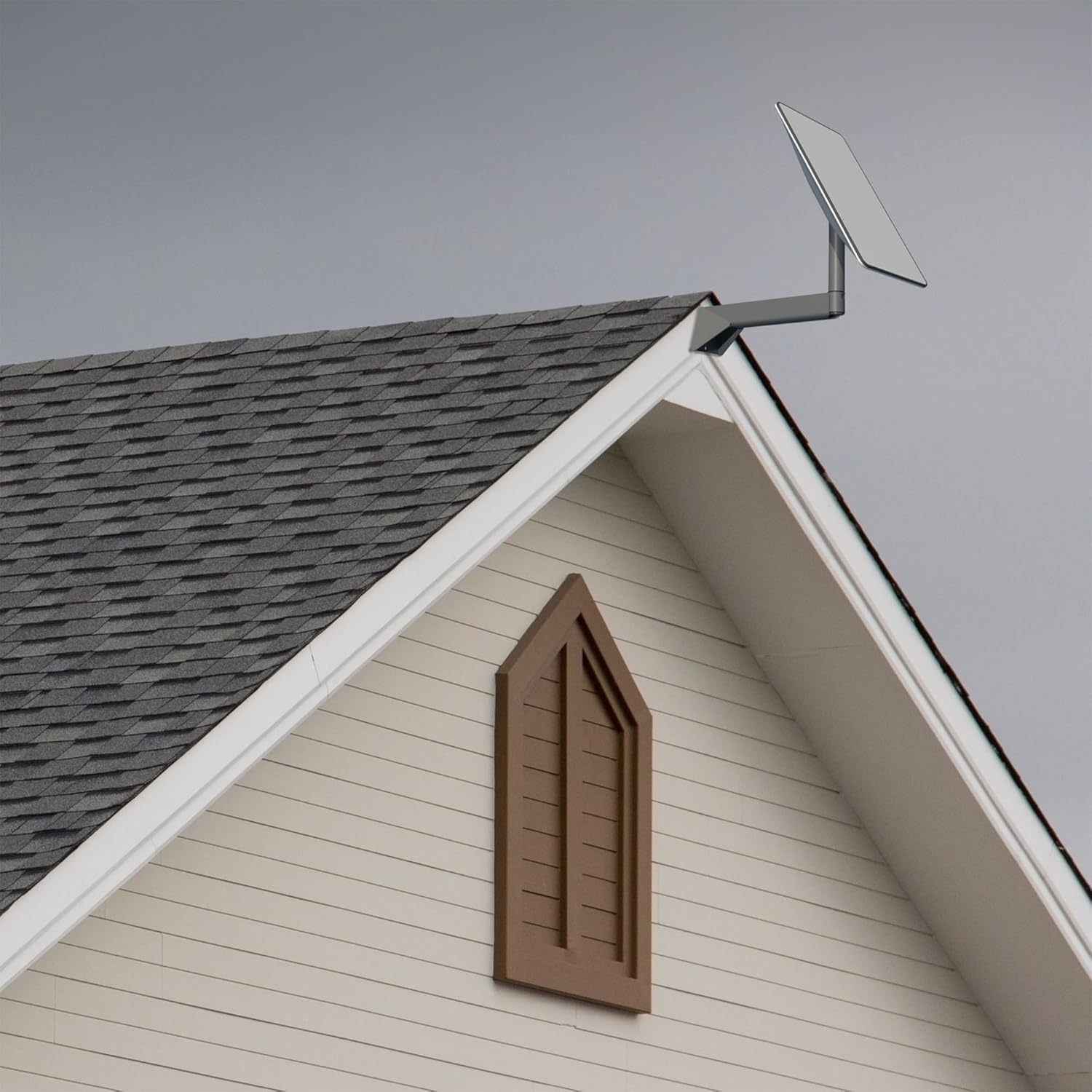 VIVO Long Arm Extending Wall Mount Designed for Starlink Gen2 Internet Satellite Dish, Gray, Mount-SLINK2