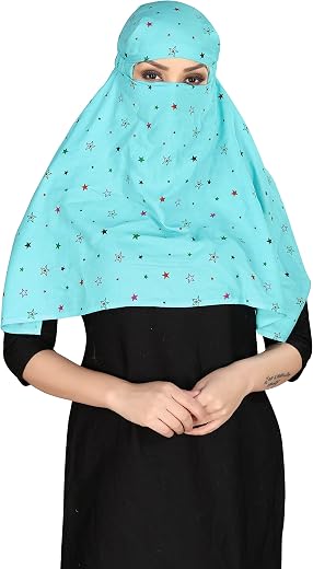 7 season's Cotton Scarf Cum Mask Universal Size/Usable for vehicle Driver for sunlight UV protection White Printed Design…