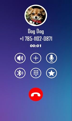 Fake call from dog