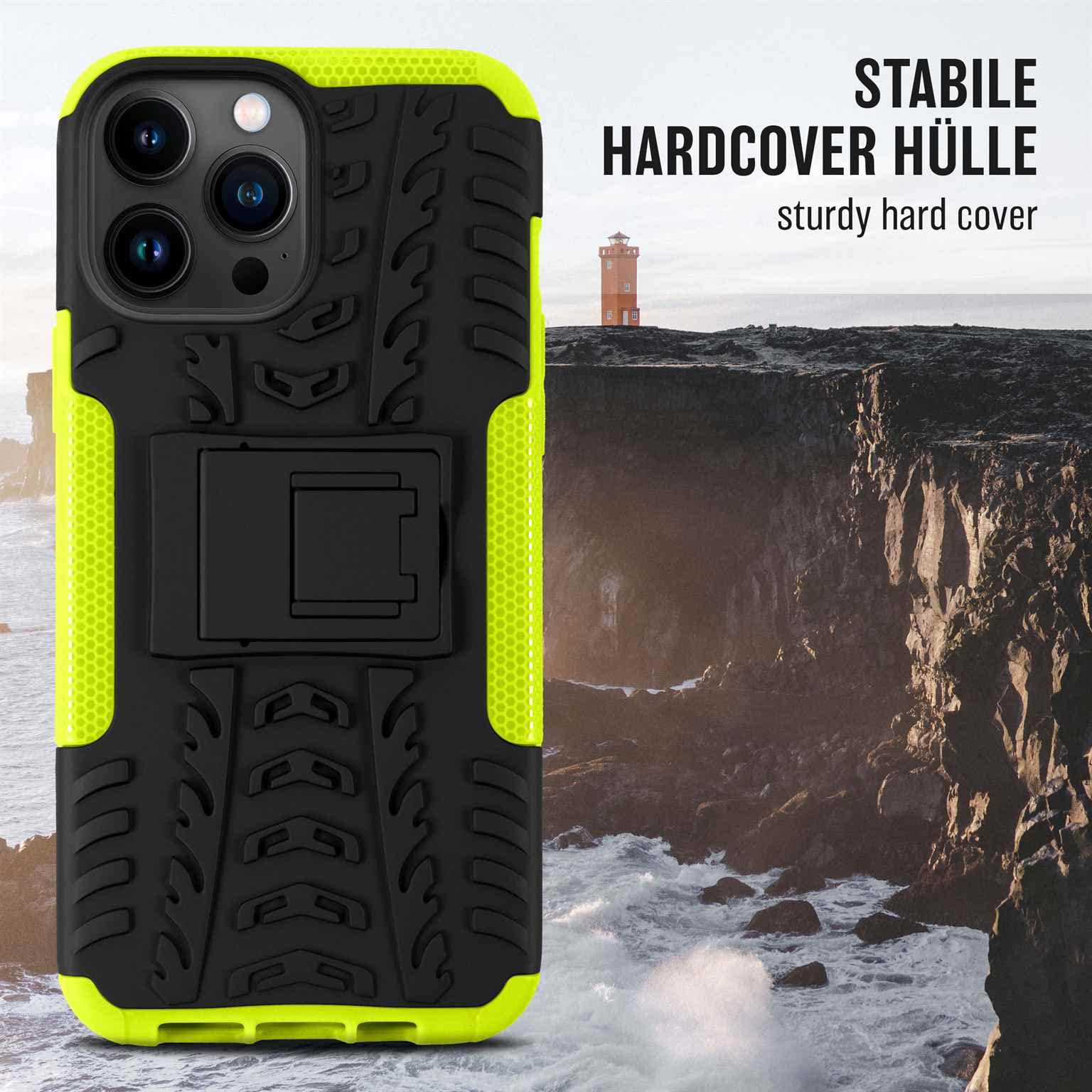 OneFlow Custodia Blindata Compatibile con iPhone 6s / iPhone 6, Custodia Antiurto per attività all'Aperto, Custodia con Protezione Fotocamera e Schermo, Obsidian - Nero