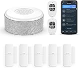 WiFi Door Alarm System, Wireless DIY Smart Home Security System, with...