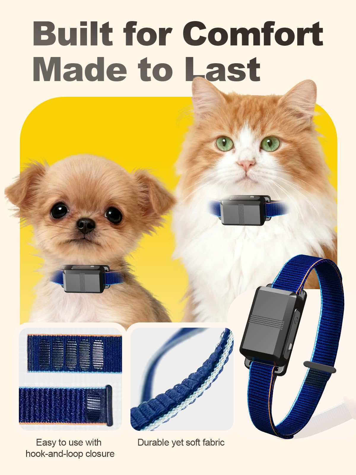 FLYSPEAR Barrera inalámbrica para gatos, barrera recargable para interiores con 6 radios de rango ajustables de hasta 7 pies, 6 intensidades estáticas seguras ajustables, sistema de valla eléctrica