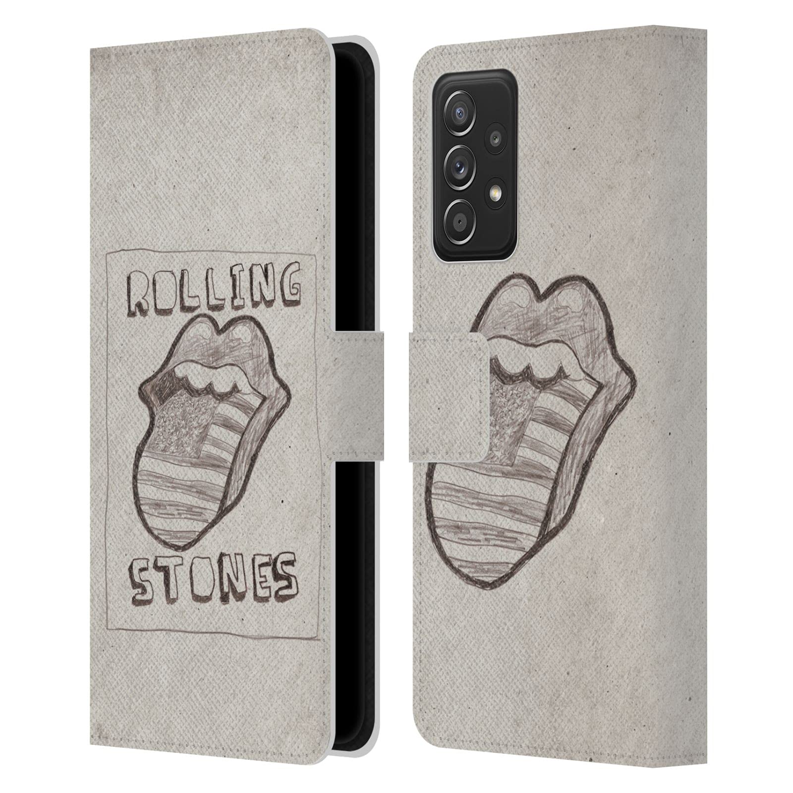 Carcasa Samsung Galaxy A53 5G tipo libro con tapa de los Rolling Stones 7