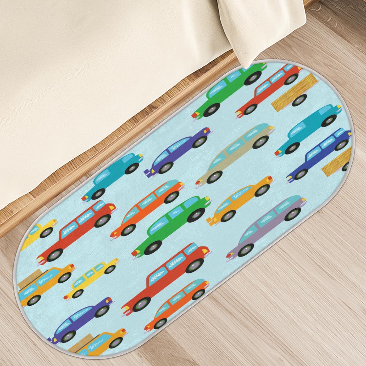 Tapis antidérapant à poils longs anti-glisse pour sécuriser le sol de la cuisine