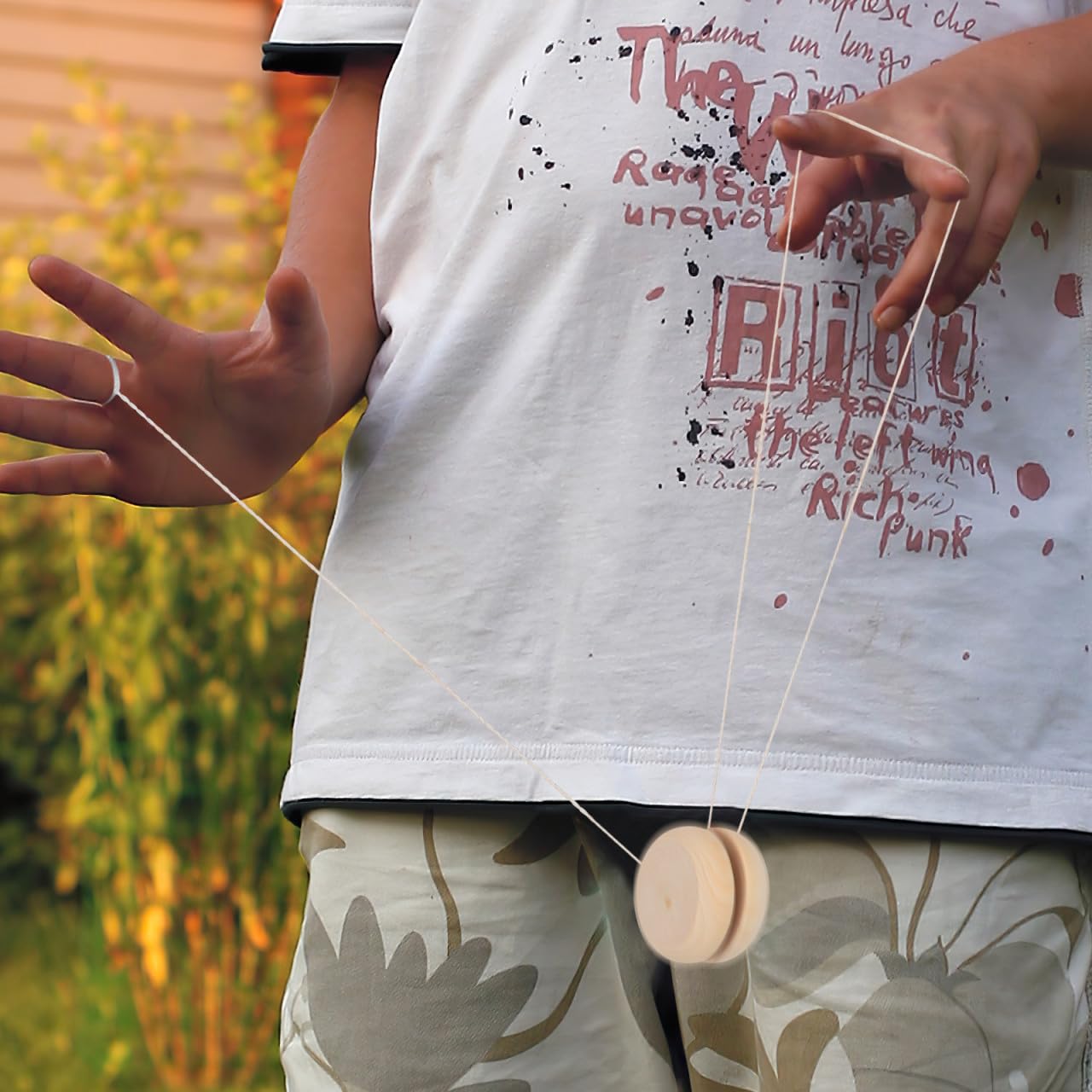 BESPORTBLE 30 Palla in Legno da Dipingere da Te per Regalo per Ragazzi e Ragazze Materiale Durevole per Attività Genitore Figlio e Giochi Indoor Outdoor