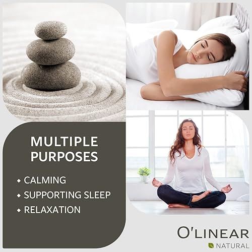 Miniatura 4 de Aceite Esencial Puro de Lavanda por O'Linear - Aceite de Alivio de Tensión para Difusor y Humidificador - Esencial Perfecto para Dormitorio para