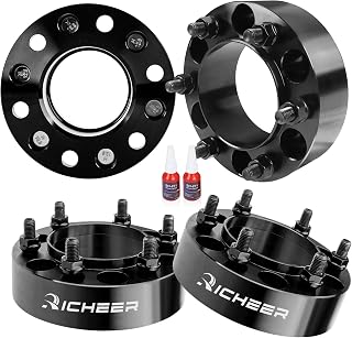 Richeer 2 inch 6x5.5 Hubcentric Wheel Spacers for 1995-2023 Tacoma