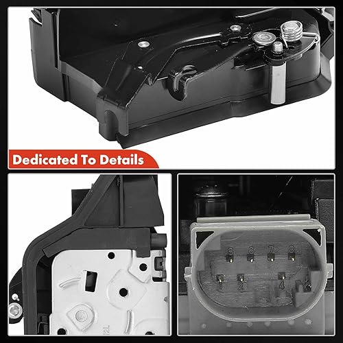 Miniatura 7 de A-Premium Actuador de bloqueo de puerta compatible con vehículos BMW Serie E46 325Ci, 330Ci, M3, 2001-2006 - Lado delantero izquierdo del conductor,