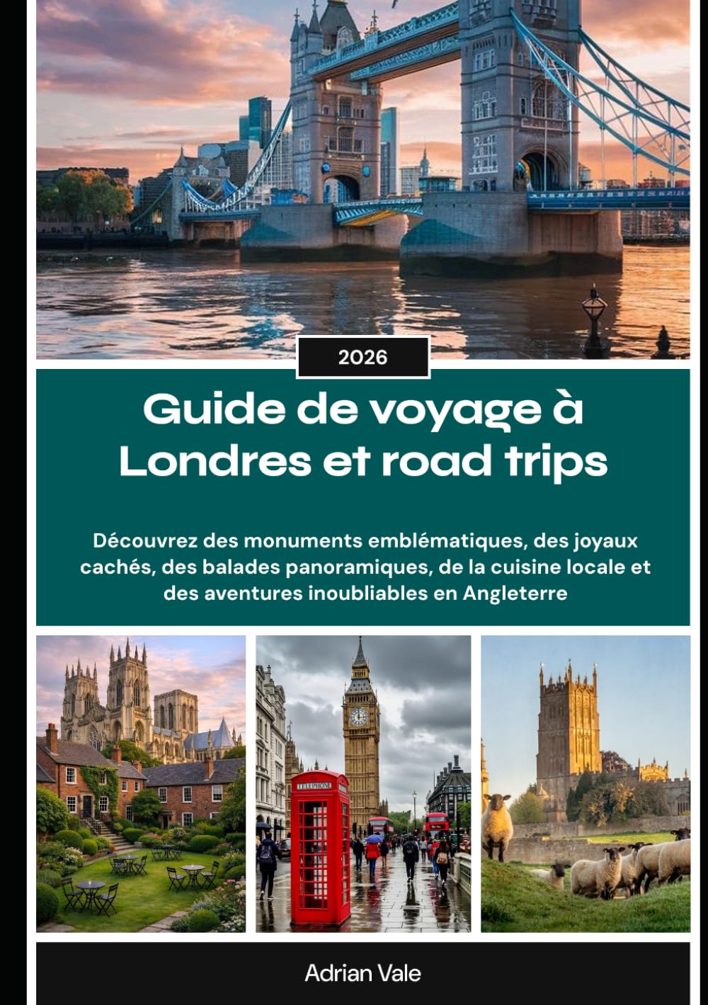 Guide de voyage à Londres et road trips 2026: Découvrez des monuments emblématiques, des joyaux cachés, des balades panoramiques, de la cuisine locale et des aventures inoubliables en Angleterre