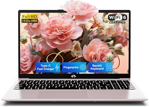 NIMO 15.6" FHD AI-Ready Laptop, 16GB RAM 1TB SSD Intel 4 Core Twin Lake Beat i3-1115G4 up to 3.6GHz 65W Type-C Fast PD Backlit-KB for Zoom Classes Remote Meetings & Daily Productivity