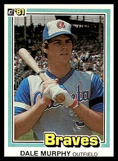 Baseball MLB 1981 Donruss #437 Dale Murphy NM-MT Braves