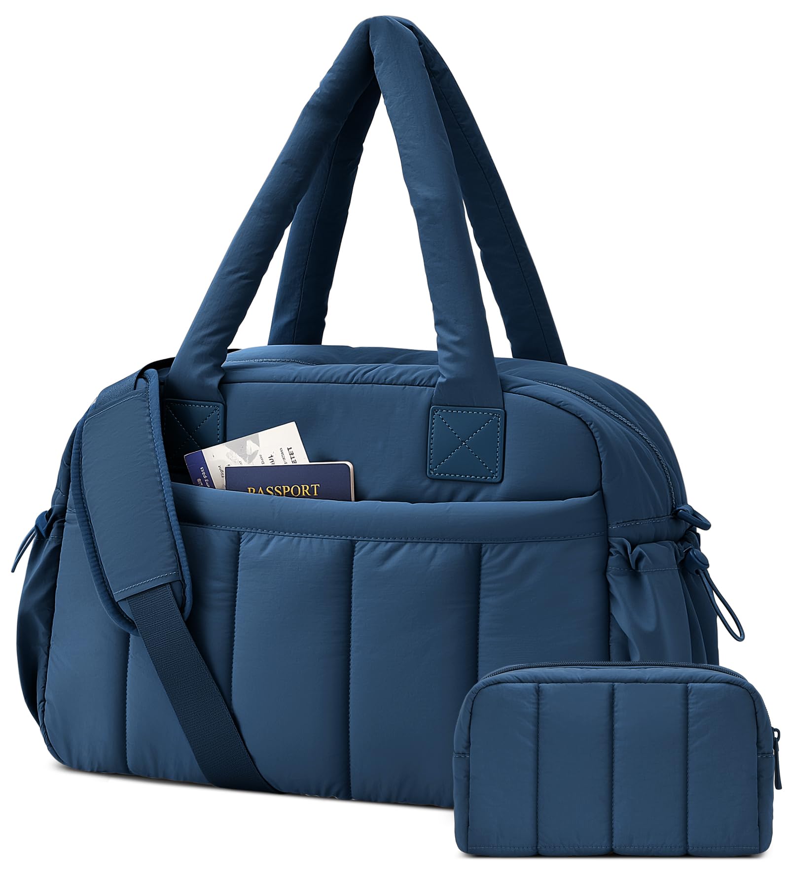 oscaurt Reisetasche Sporttasche Groß Weekender Handgepäck Tasche mit Kosmetiktasche Travel Essentials Kliniktasche Geburt Für Fitness Arbeit