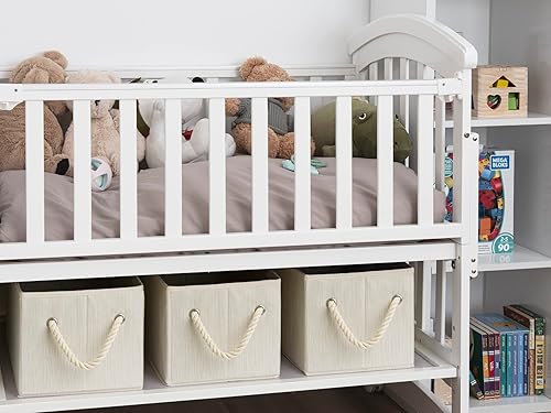 Miniatura 8 de StorageWorks Contenedores de almacenamiento para armario y cestas de almacenamiento plegables grandes