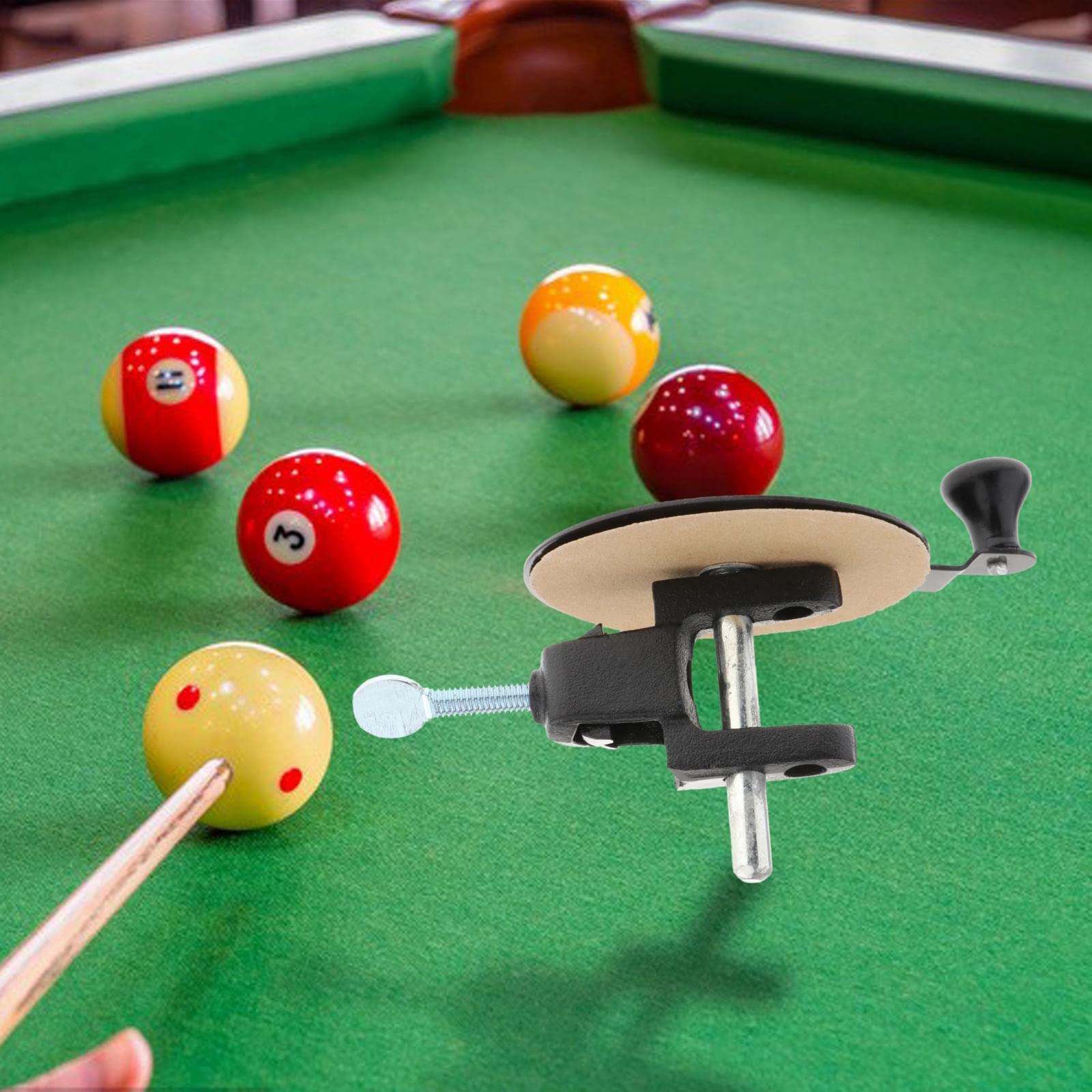Cue Tip Sander Szybka naprawa Polerowanie Bilard Pool Cue Tip Shaper Tool