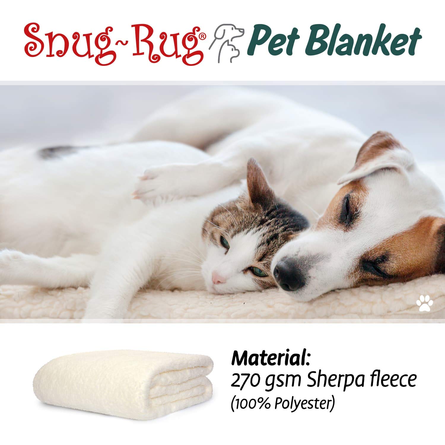Zachte Snug Rug dierendekens, laagste prijs | VERGEL