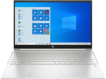 HP Pavilion 11th Gen Intel Core i5 Processor 15.6 inches FHD Laptop with Alexa Built-in (16GB/512GB SSD/Windows 10/MS Offce/2GB NVIDIA MX450 Graphics/Ceramic White/1.75 Kg), 15-eg0124TX