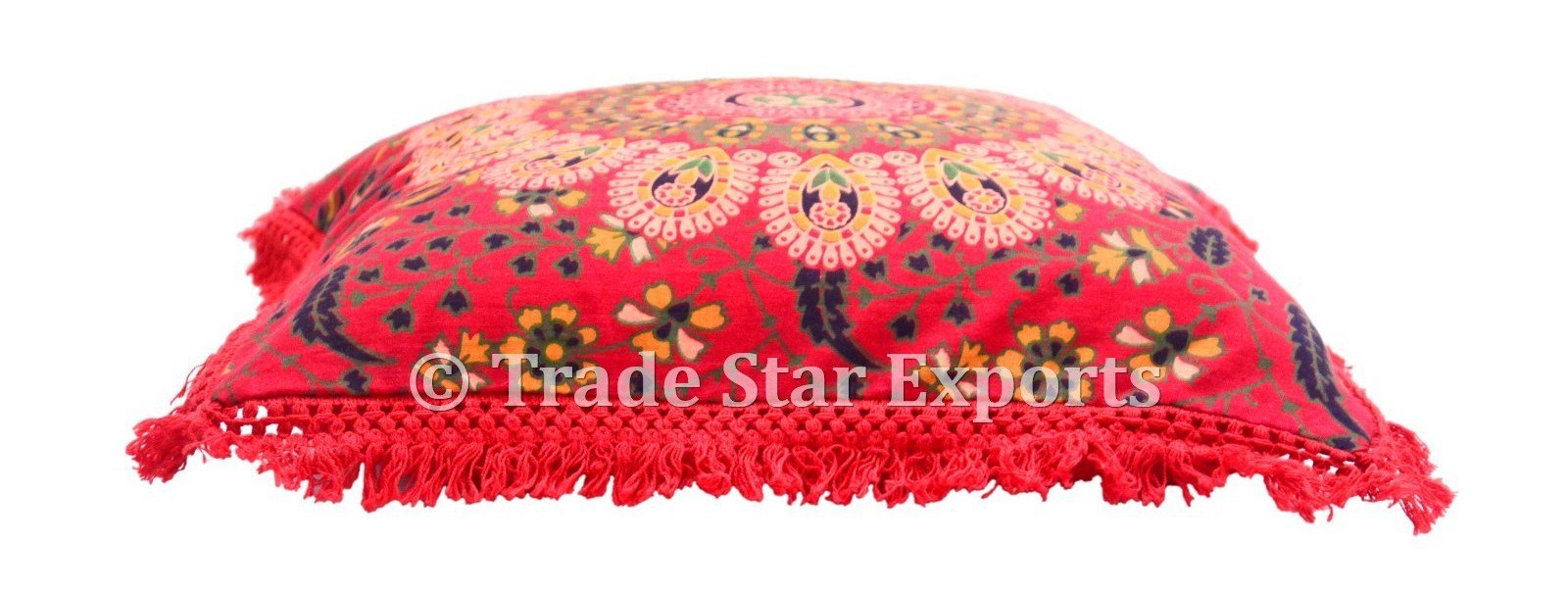 5 pz mandala indiano copricuscino, 16 x 16 quadrati in cotone guanciale, hippie boho decorazione cuscini, federe, decorazioni per la casa, etnico divano cuscini Pattern 4