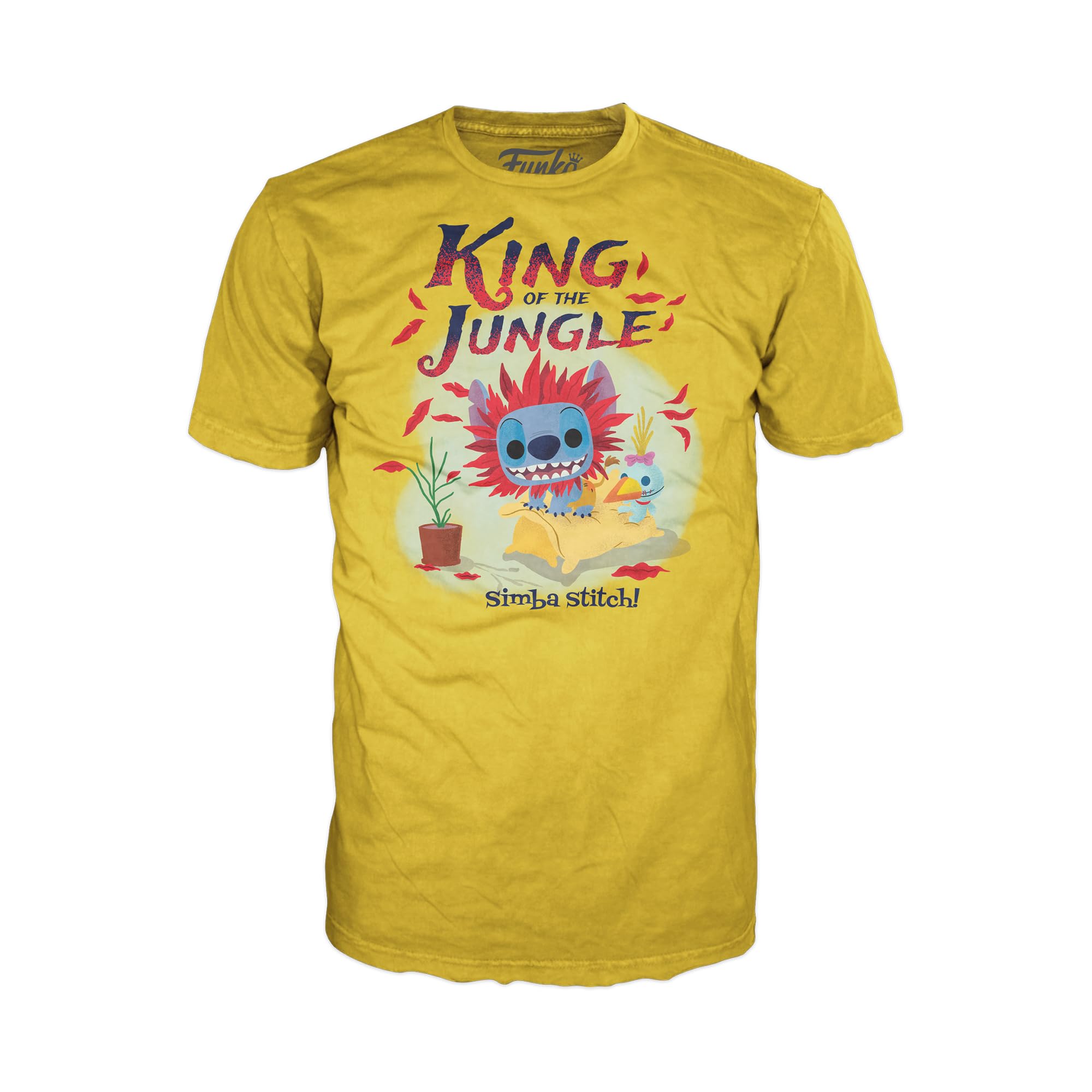 Funko POP! & Tee: Stitch Costume, Simba, M, T-Shirt, Clothes With Collectable Vinyl Figure, Gift Idea - Image 4