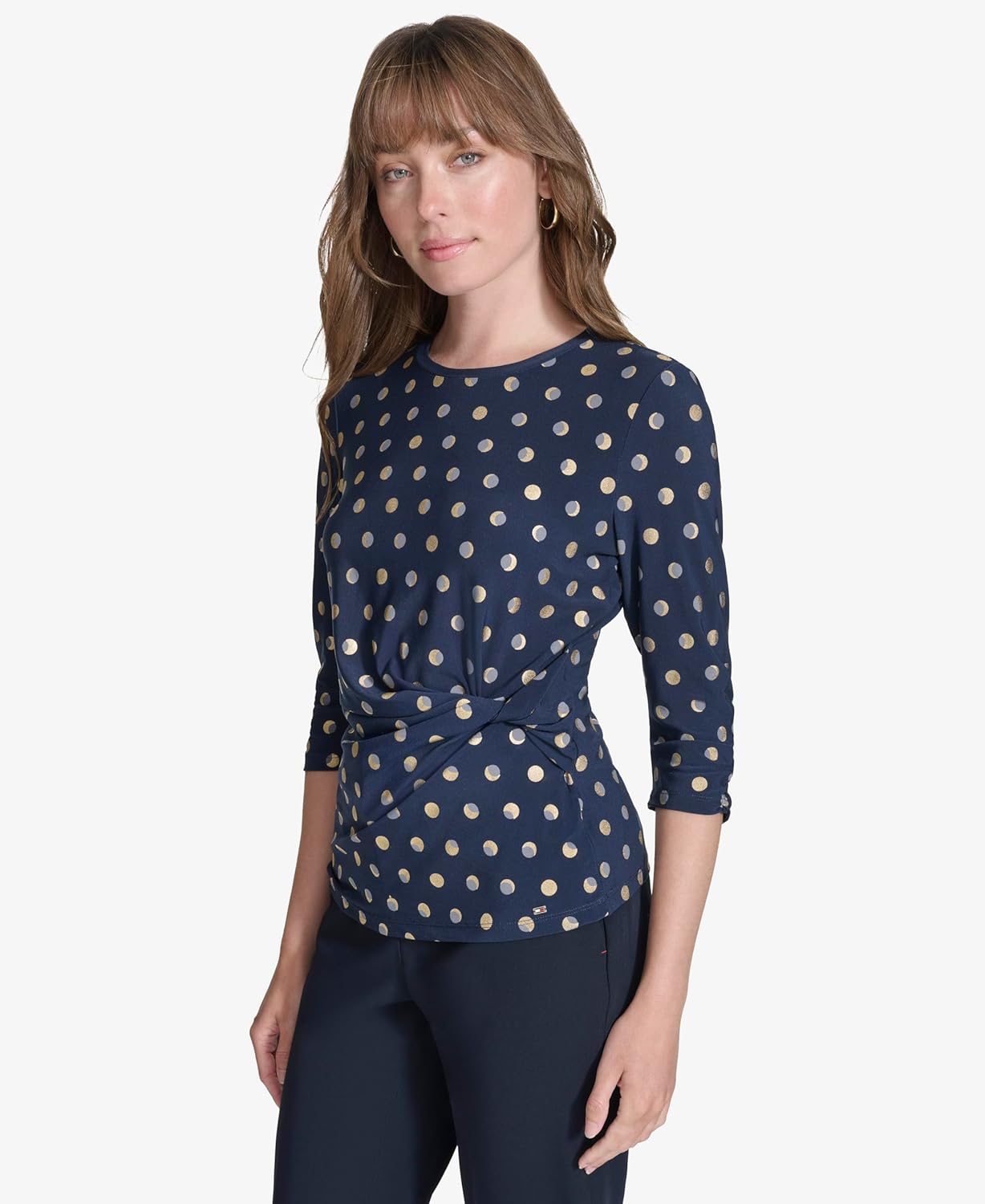 Tommy Hilfiger Women's Knit Twist Top