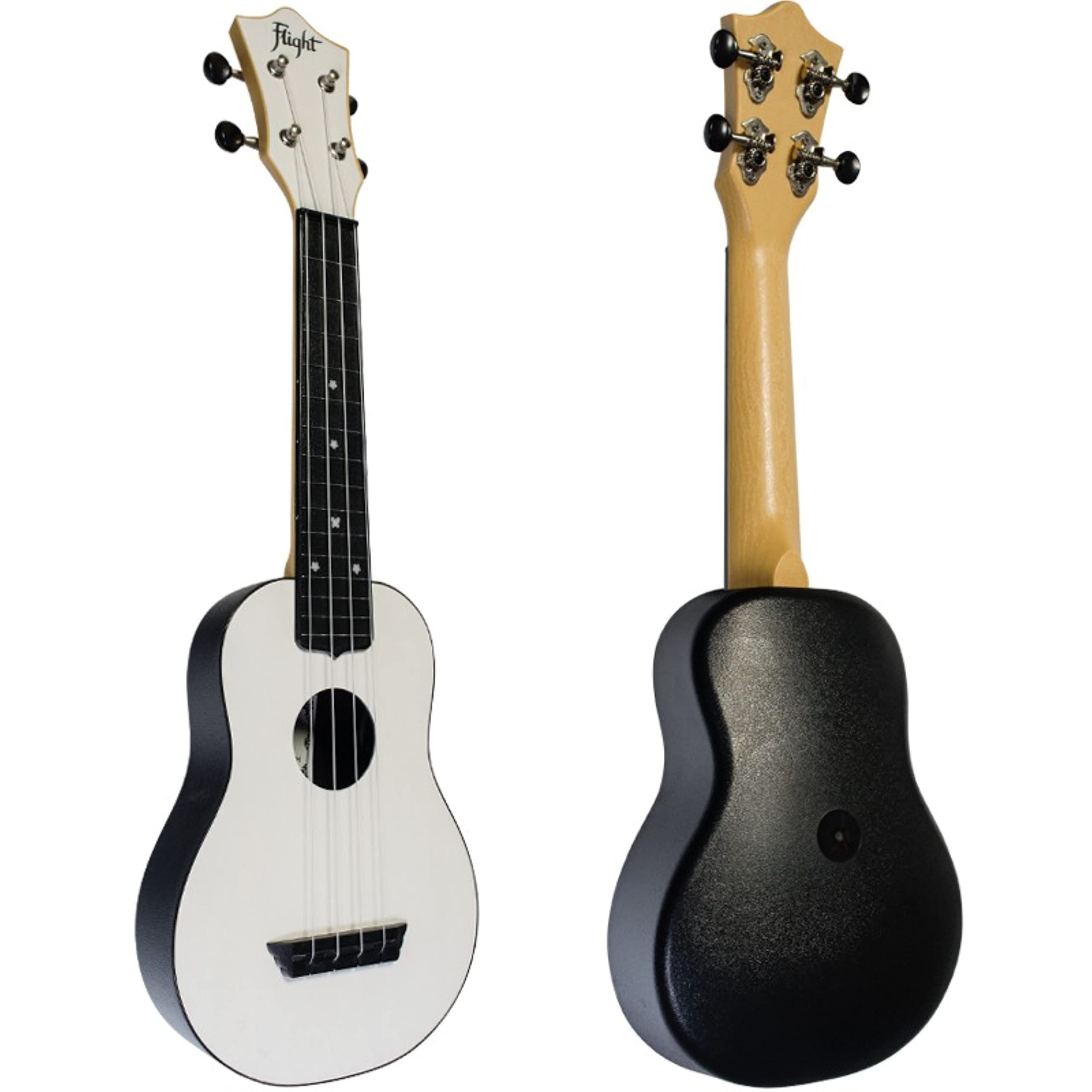 Ukelele Soprano Flight TUS-35WH Travel Blanco