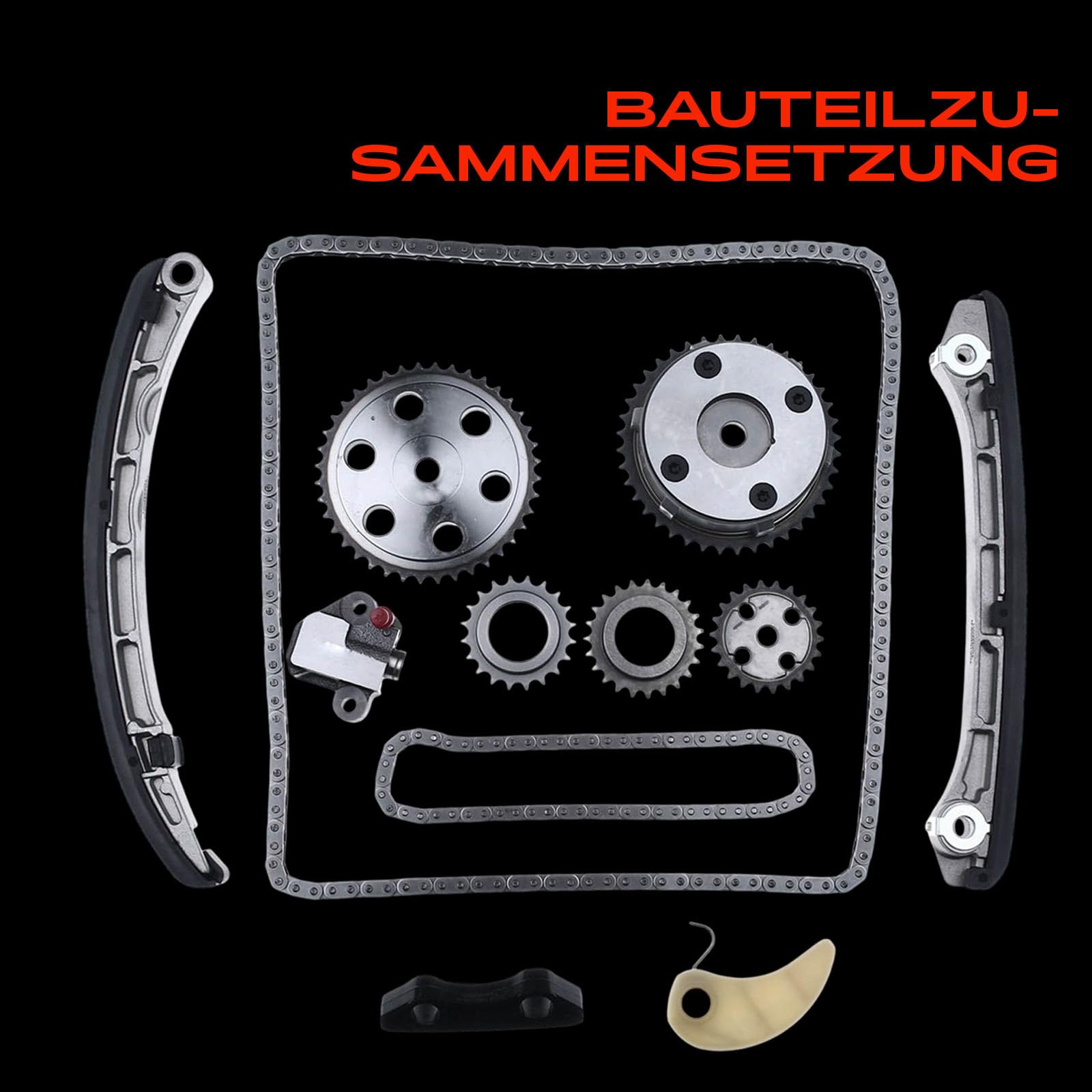 DIE STEUERKETTE FÜR BMW VAUXHALL OPEL 7 E38 M51 D2 Produktbild-Vorschau 13
