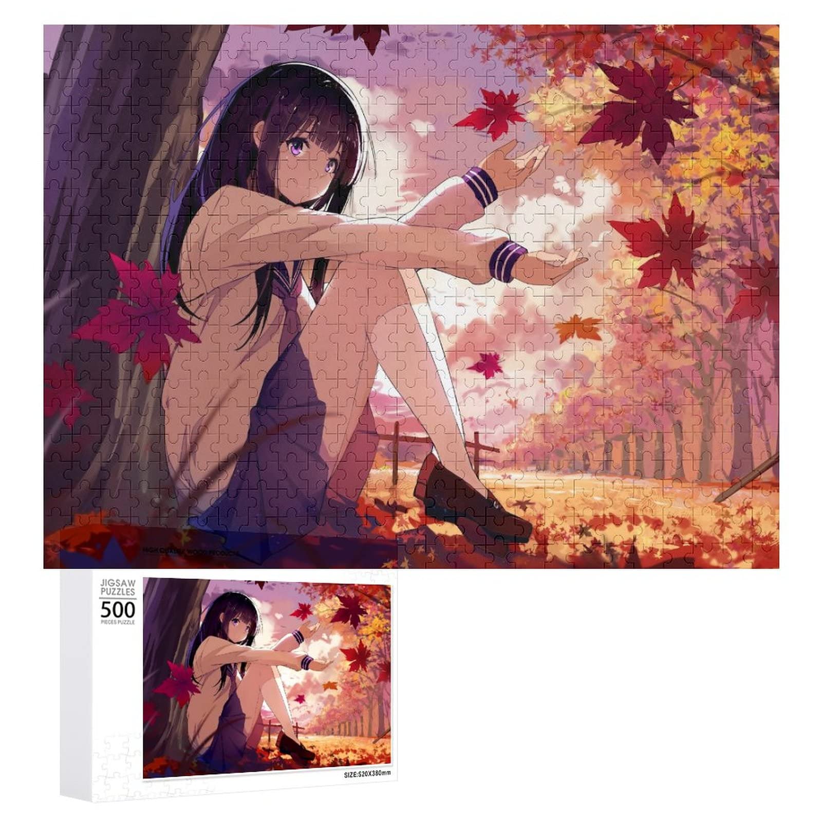 Amazon.co.jp: パズル ポスター アニメポスター氷菓 入須冬実 千反田