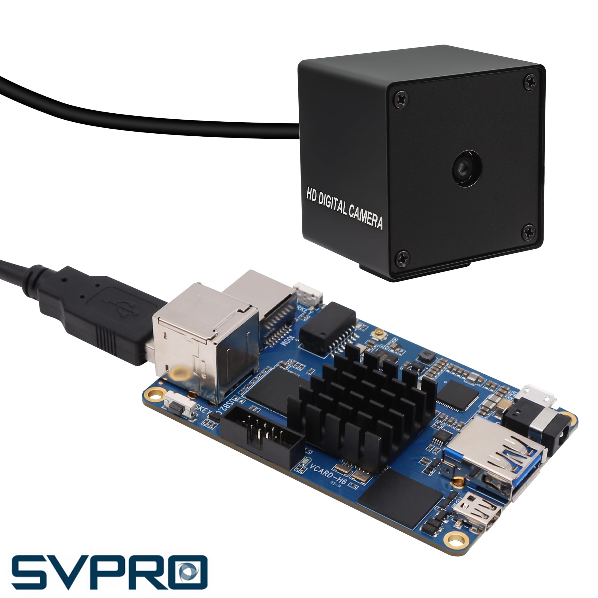 Svpro Autofocus - Telecamera USB da 16 MP, ad alta definizione, per computer portatile, IMX298, UVC, 4K, Lightburn, con incisione laser, elaborazione delle immagini industriali, fotocamera USB, spina