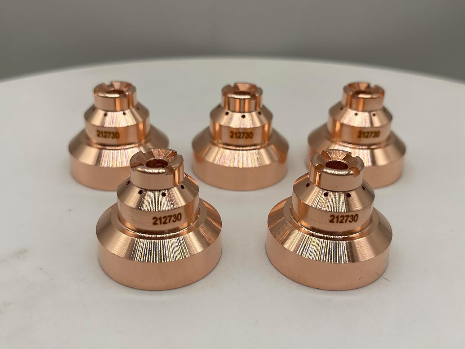 5Pcs 212730 Drag Shield Cap Plasma Consumables for Miller 60A ICE-60T/TM ICE-80T/TM/CX ICE-100T/TM Plasma Torch