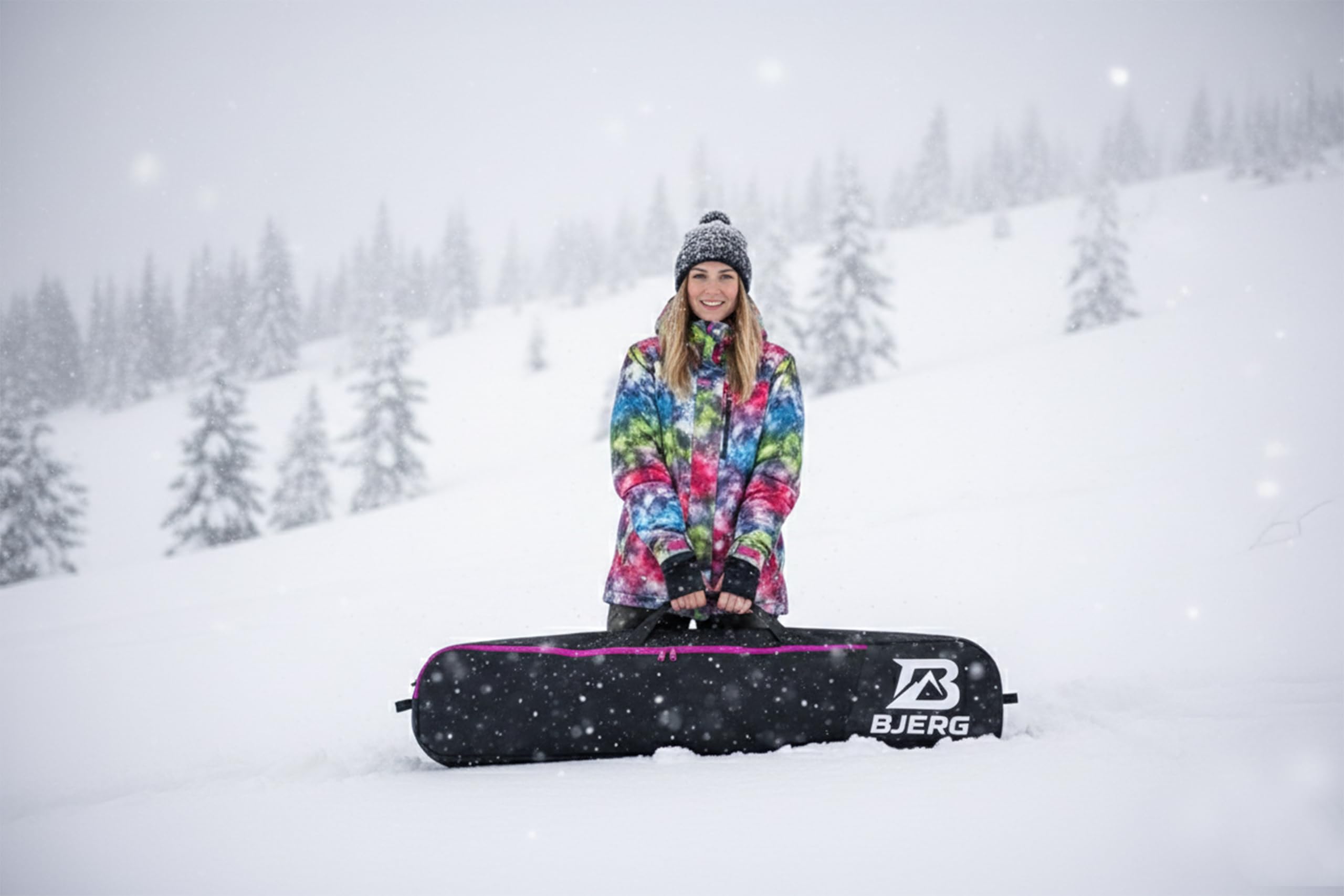 Bjerg - Borsa da snowboard per snowboard, per snowboard, made in Europe