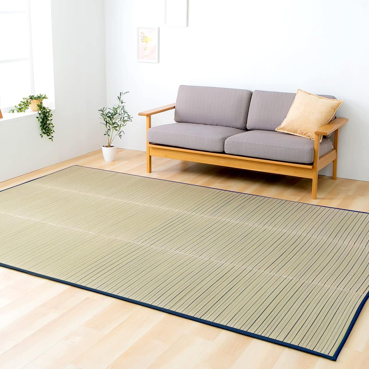 Linie Design ラグ DK.Green 140×200cm Linie Design ラグ DK.Green