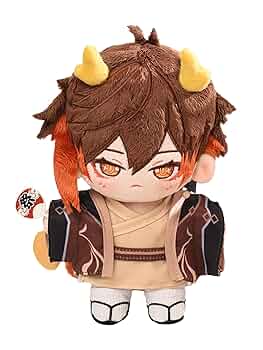 スケルトン入り　完売激レア　原神　鍾離　岩王帝君　着せ替え　ぬいぐるみ 20cm スケルトン入り 完売激レア 原神 鍾離 岩王帝君 着せ替え