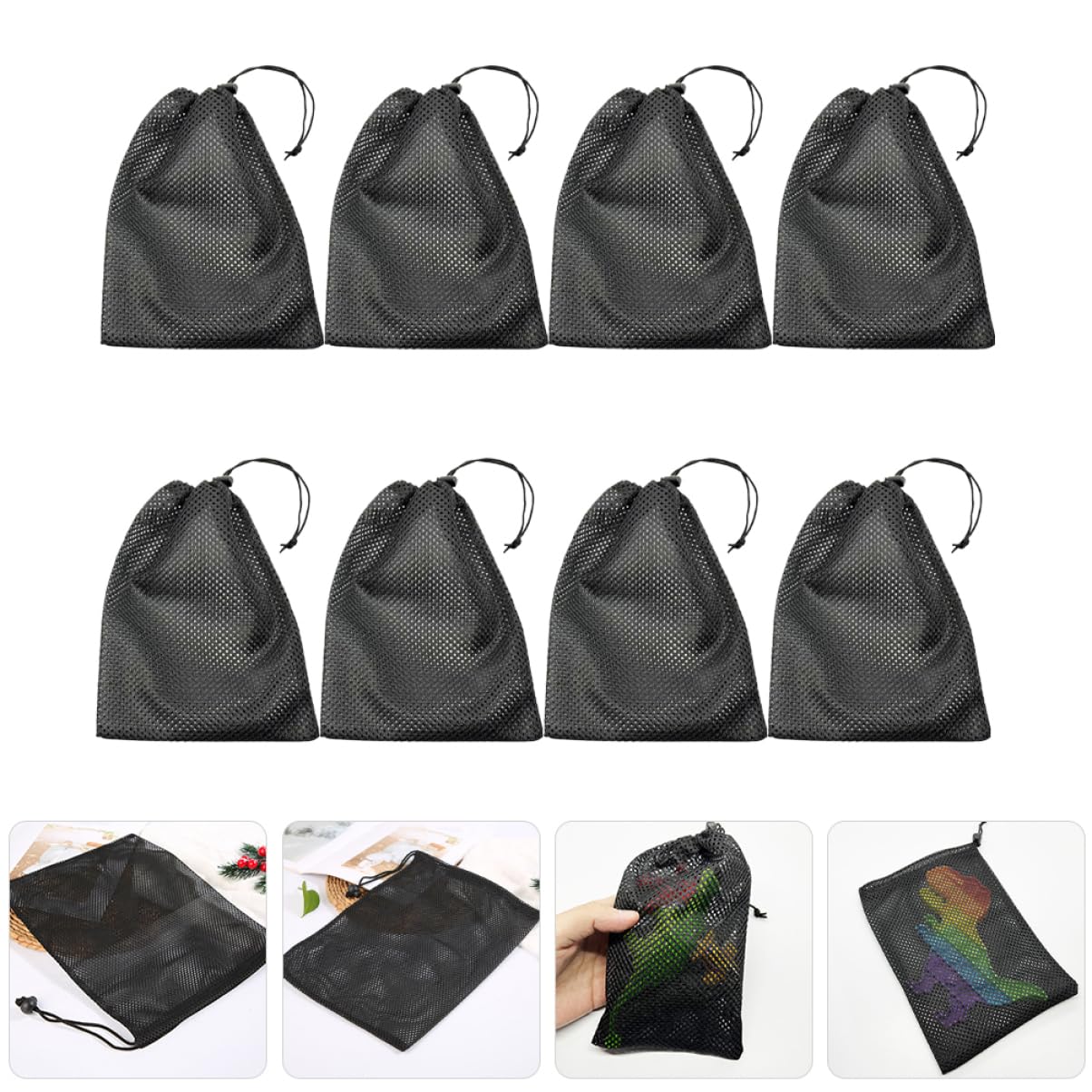 UPKOCH Borsa A Rete Per Bucato Borsa A Rete Per Bucato Borsa A Rete Per Bucato Borsa A Rete Per Bucato Borsa A Rete Per Bucato Borsa A Rete Per Bucato Poliestere Nero
