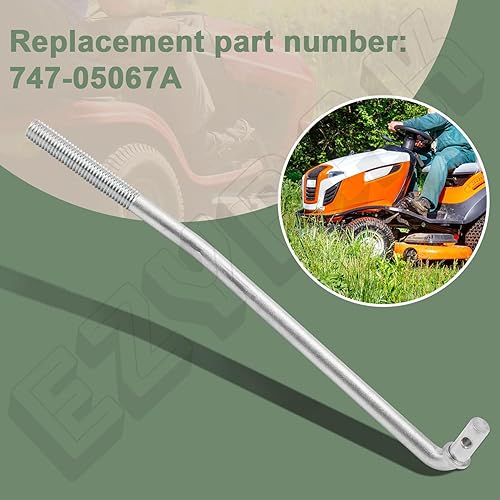 Miniatura 3 de 747-05067A Barra de elevación de cubierta delantera compatible con MTD, Craftsman, Troy-Bilt, Cub Cadet Lawn Tractor, Compatible con los modelos