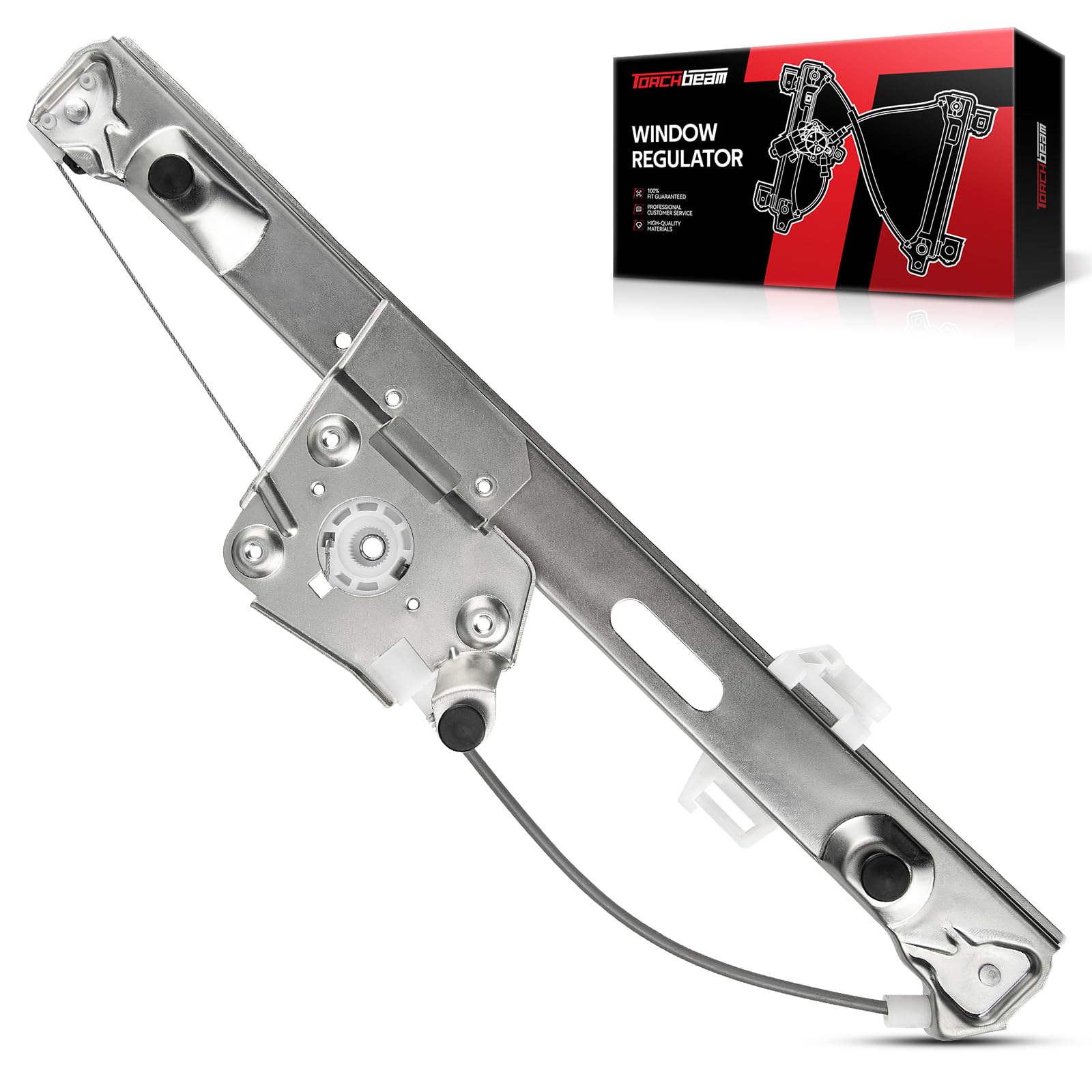 Lève-vitre arrière gauche en acier renforcé pour BMW 325xi 330xi M3