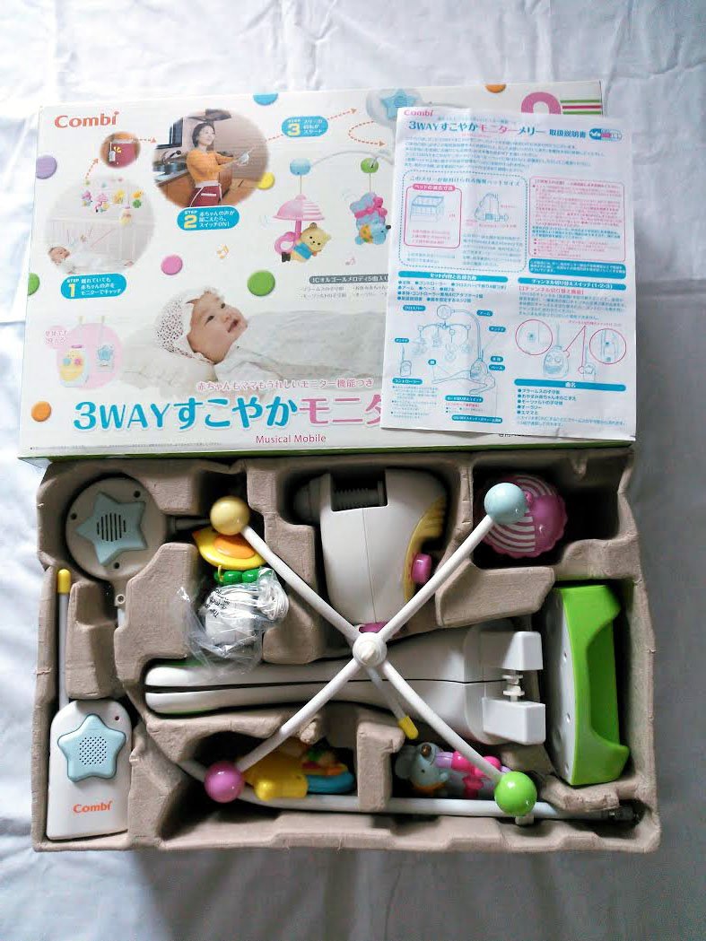 コンビ　　　すこやかモニターメリー Amazon.co.jp: 知育探検 3WAY すこやかモニター メリー : ベビー