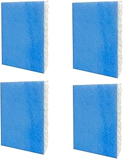 Humidifier Wicking HFT600 Filters T Compatible for Honeywell Tower Humidifier HEV615 HEV620, Compare to Part HFT600T HFT600PDQ，(4 Pack)