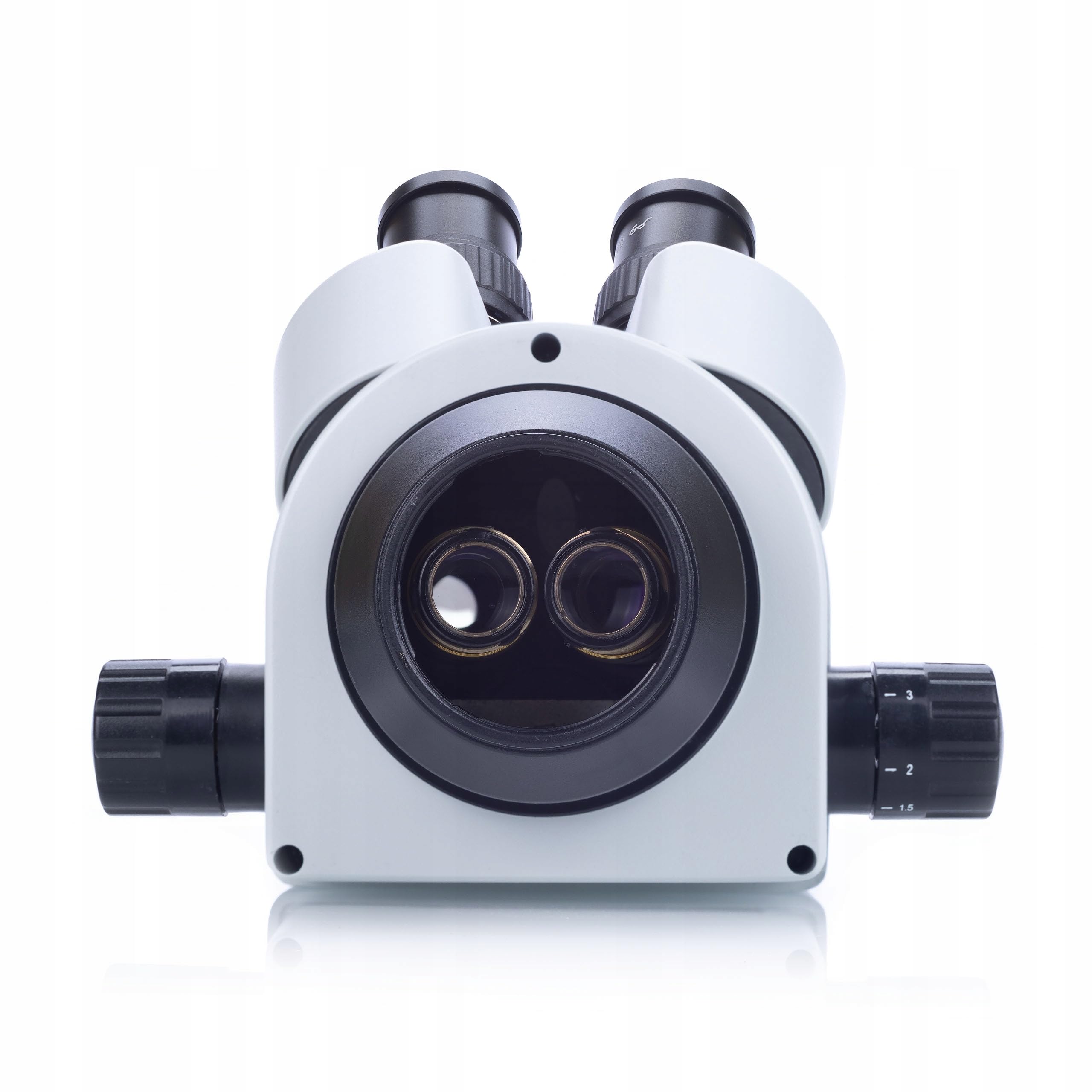 Rosfix Neptune Pro MSNP-T-WDMS1 - Microscopio estereoscópico trinocular con brazo y cámara HDMI/USB de 51 MP | Zoom 7 – 45x, focal simultáneo | Laboratorio, Industria, Formación