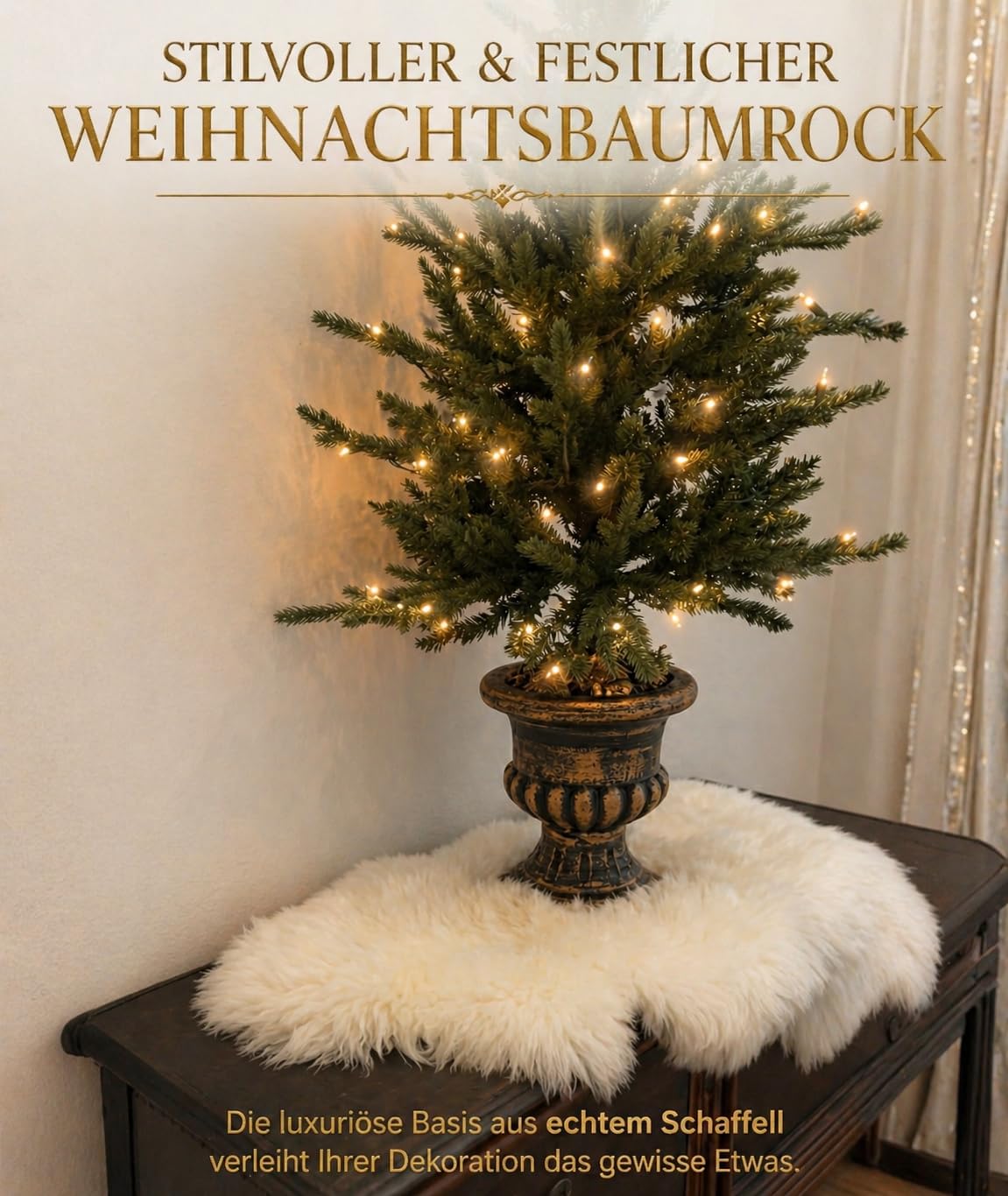 Woolous Schaffell Echt 90x60 cm – Weiches Lammfell Teppich Weiß, Flauschiger Bettvorleger aus Natürliche Neuseeländischer Sofa, Stuhl & Schlafzimmer Deko