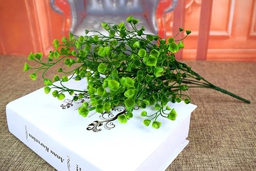 Vista 175 de Cattree - Arbustos artificiales, hierba de plástico, plantas artificiales para boda, interior, exterior, hogar, jardín, terraza, cocina, oficina