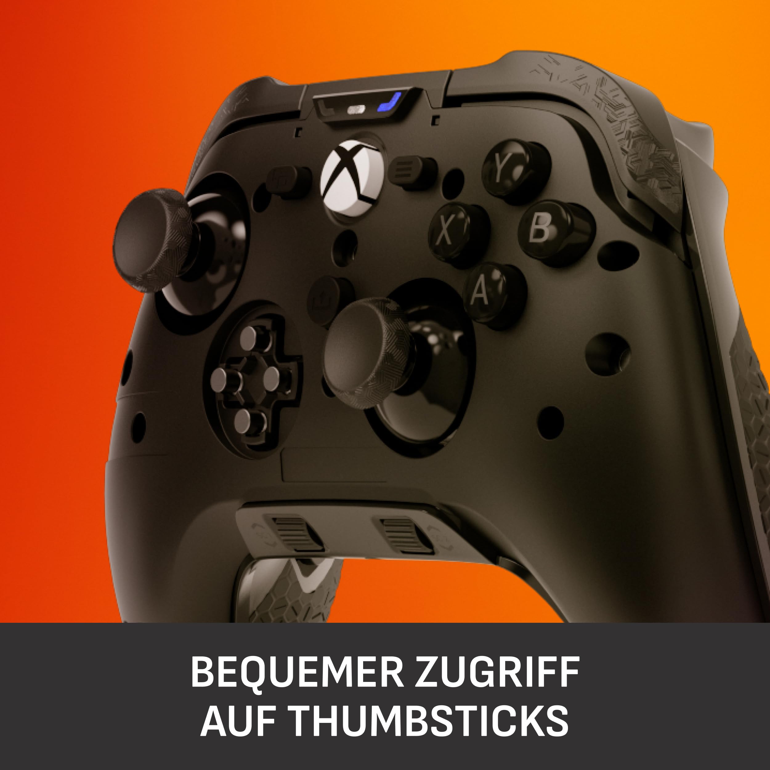 SCUF Valor PRO Controller Abnehmbare Frontplatten-Kit – Weiß | Magnetische Befestigung, Gleitringe