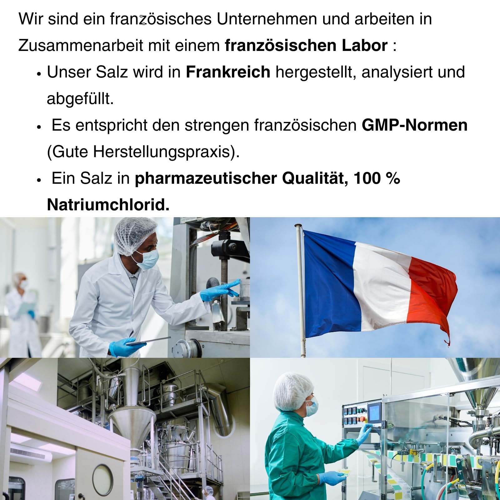 Nasenspülsalz 750g, 100% Natürlich, Pharmazeutische Qualität | Hergestellt in FRANKREICH - 277 Nasenspülungen (XXL-Box) - Kind Erwachsener - Wellnessprodukt